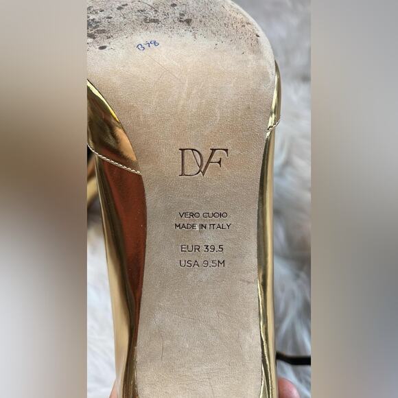 Diane Von Furstenberg Laredo Suede Ankle-Strap Pumps - Picture 6 of 9